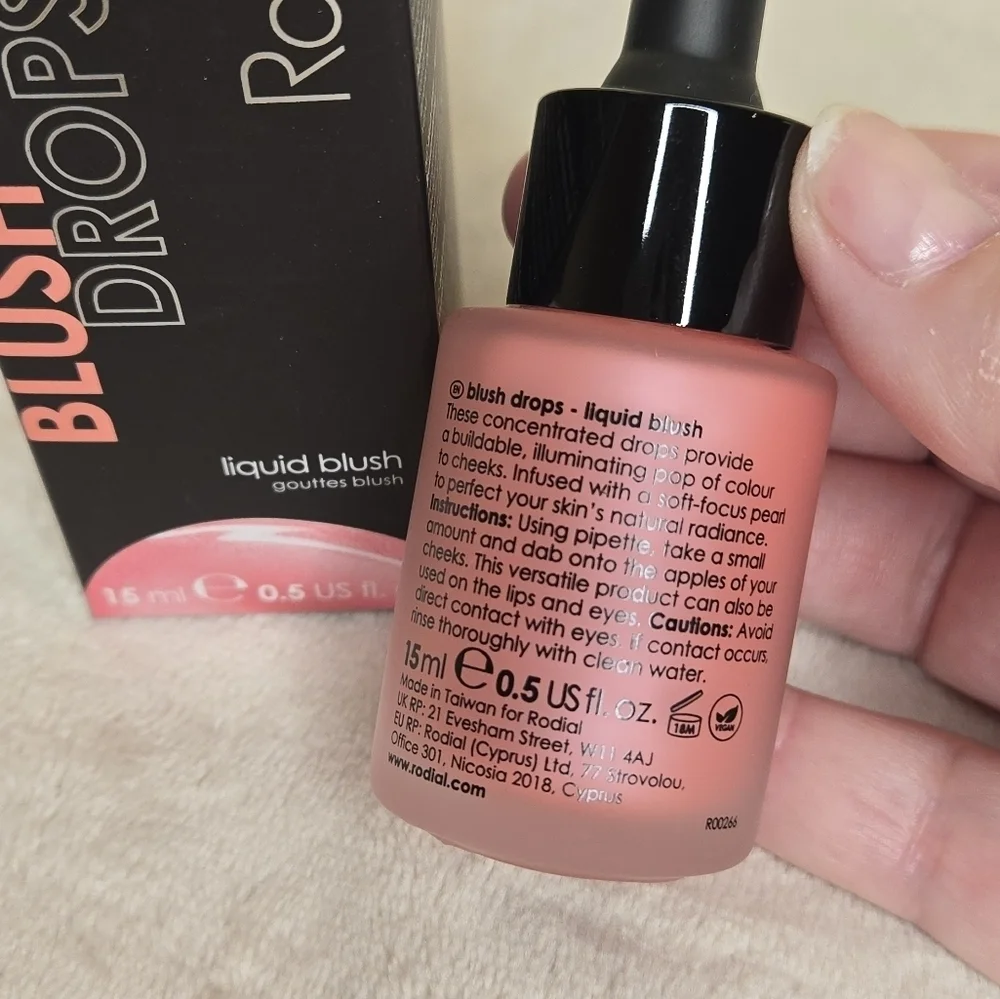 Rodial Blush Drops Frosted Pink 0.5 fl oz